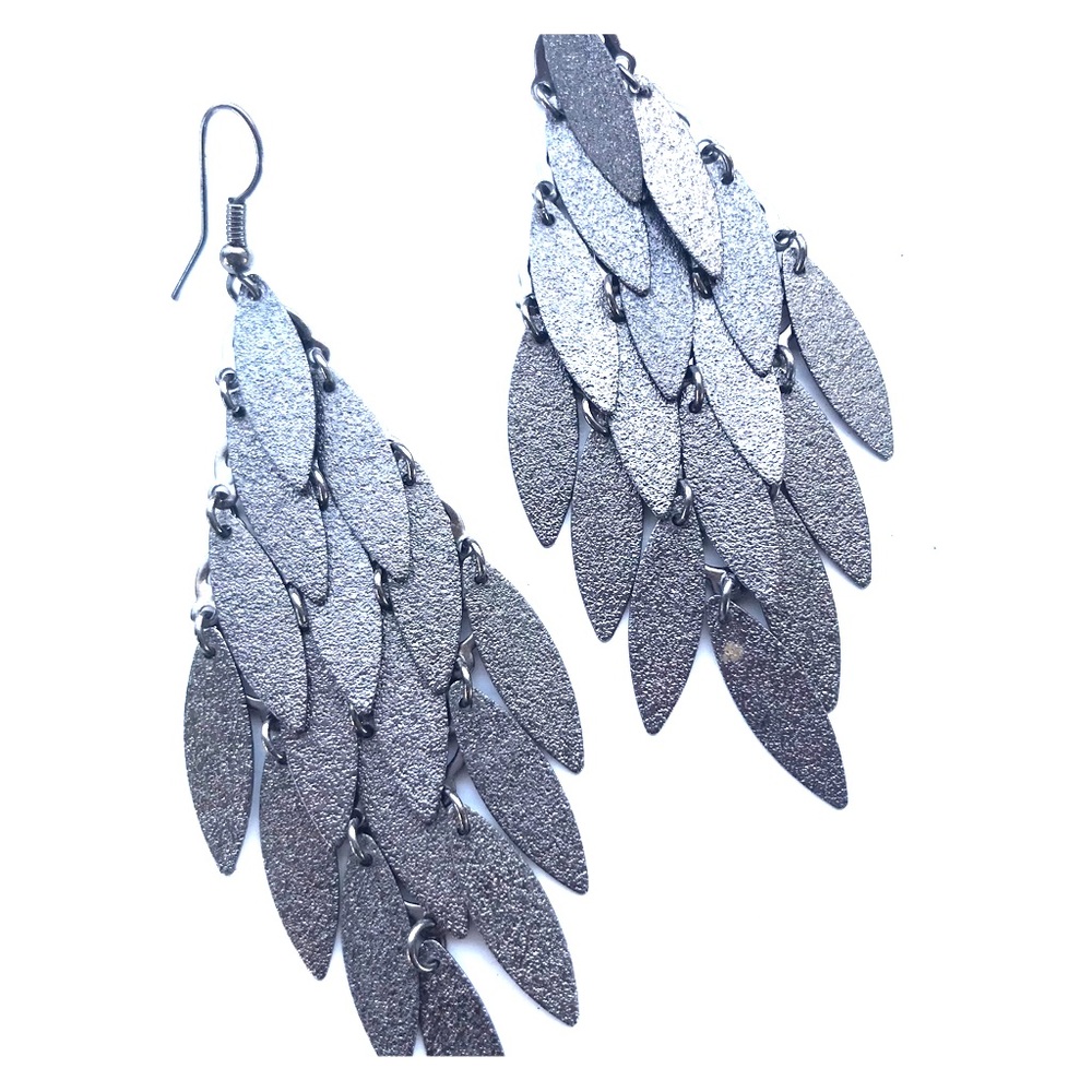 ▪️Charcoal Dangle Earrings ▪️